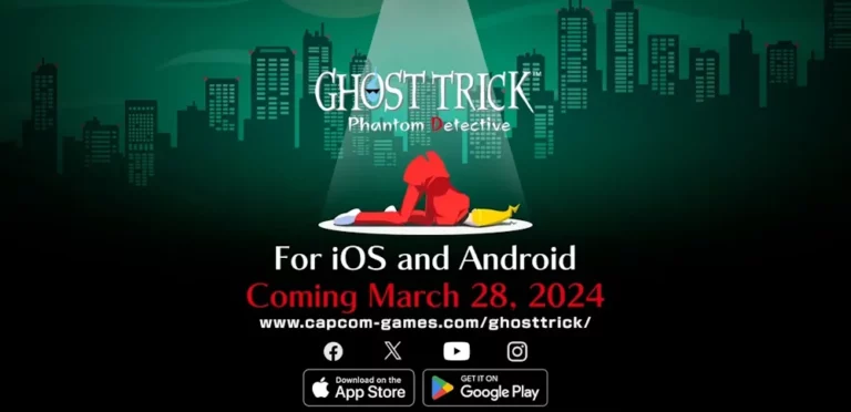 Ghost Trick Phantom Detective - Anuncia su llegada a Android